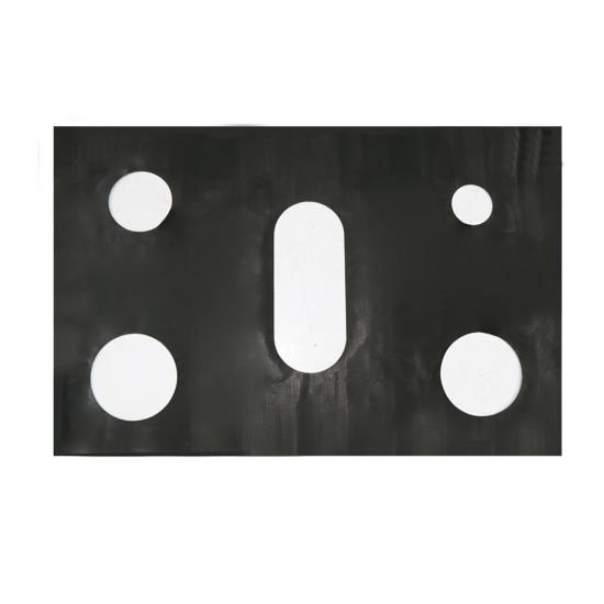 

Protect Your Stove Top with Non-Stick Liner - Reusable Burner Cover for Kitchen Stovetops - Keep Your Kitchen Clean and Tidy (Black)