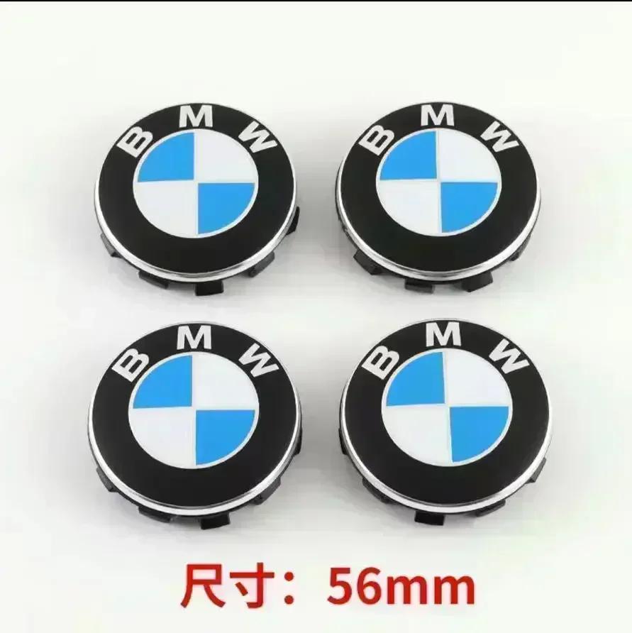 4 ks 56mm 68mm Znak Pro krytky nábojů kol BMW Pro BMW řady 3 řady 5 E60 E90 F10 F30 E46 E39 X5 E53 E70 E38 Z4