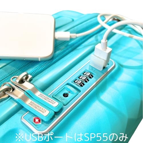 American Tourister SQUASEM Spinner 55 Handgepäckgröße Erweiterbarer Koffer, 55cm, Schwarz