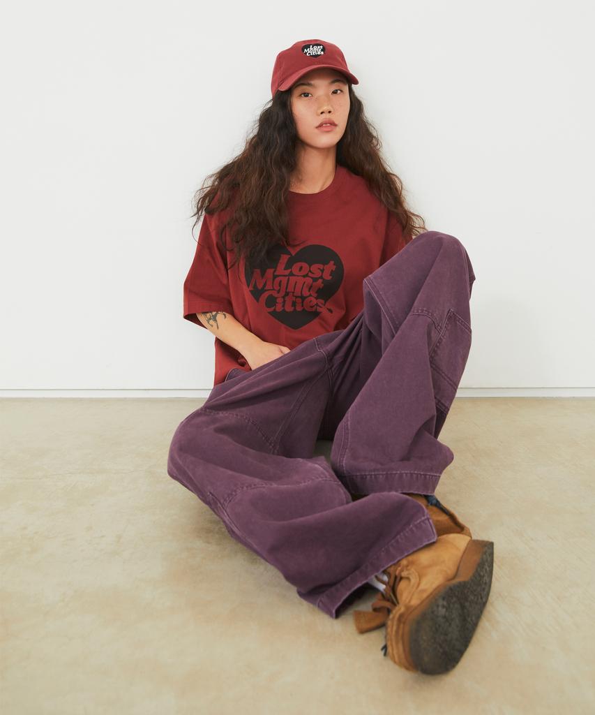 LMC Pocket Double Knee Work Pants Purple