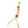 Colorful Alphabet Bead Bag Charm Personalized Design Bag Hanging Pendant for Trendy Fashion Statement and Unique Style