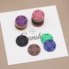 1 Pair Colored Metal Magnet Buckle Round Concealed Button Coat Jacket Magnetic Buckle Ultra-thin Invisible Snap Buckle