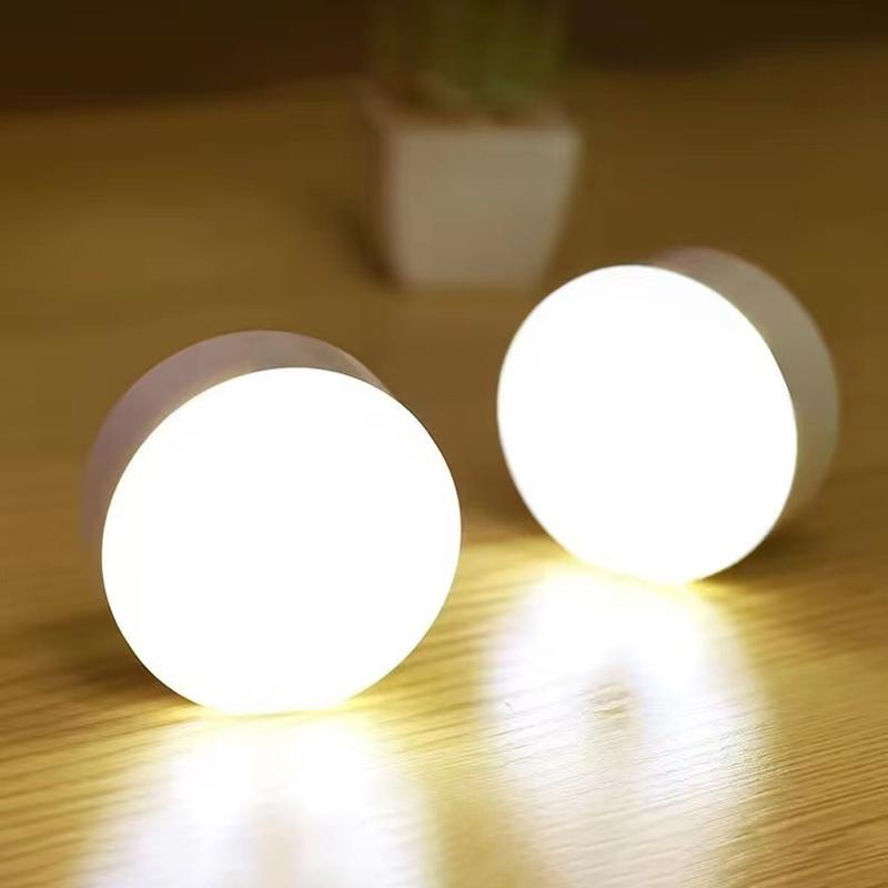 Led Smart Human Body Sensor Night Lamp Emergency Automatic Lighting Usb Charging Wireless Magentic Suction Use Night Light