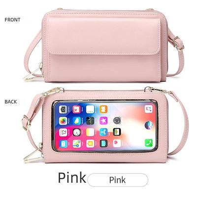 2024 RFID Anti-Theft Touchscreen Crossbody Mini Phone Bag for Women