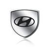 1Pcs 3D Metal Auto Door Shield Emblem Car Body Badge Sticker Styling For Hyundai Fe Sonata Solaris Azera Creta I30 IX25 IX35