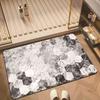 Diatom Mud Floor Mat Bathroom Water-absorbing Quick-drying Floor Mat Entrance Wear-resistant and Easy-to-take-care Door Mat