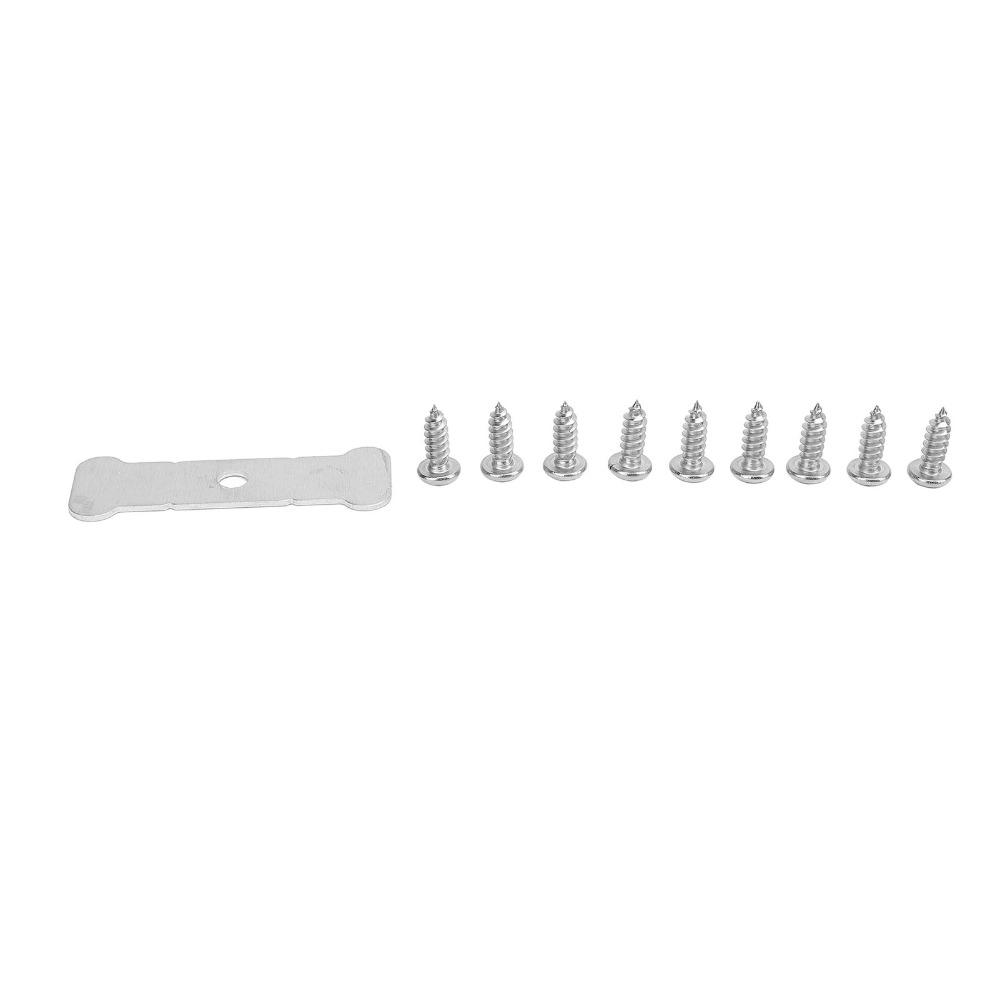 2set Easy To Install Downspout Flip-Up Hinge Rain Water Gutter Hinge For Gutter System