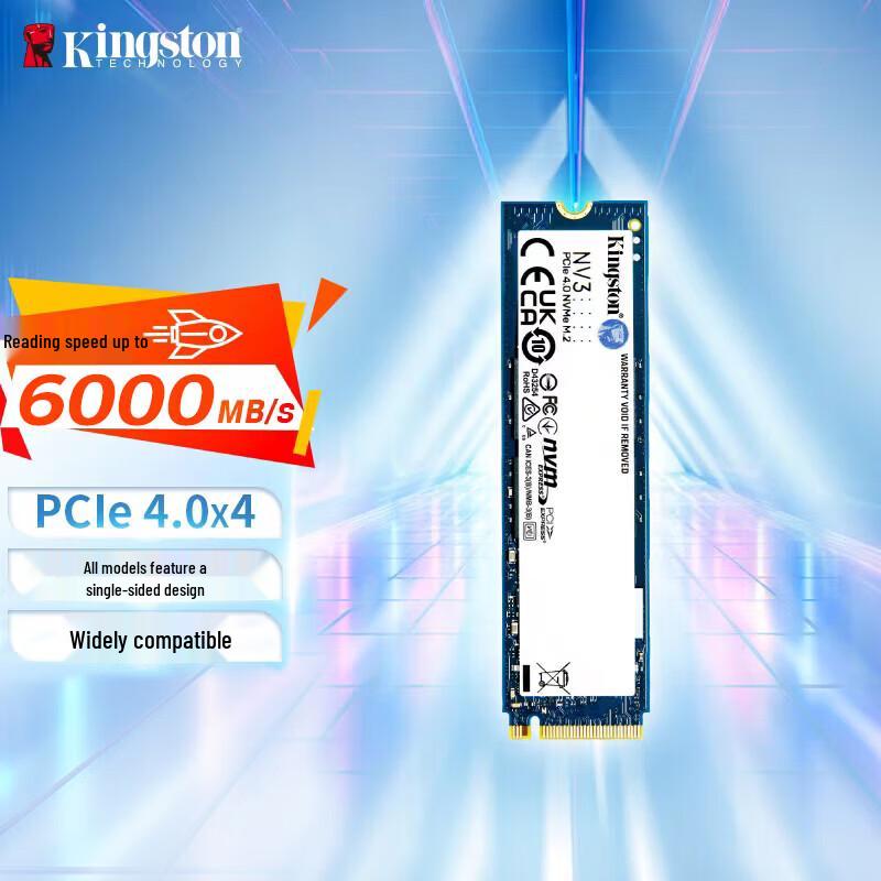 Kingston NV3 2TB M.2 NVMe PCIe 4.0 SSD