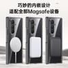 Applicable To Samsung Zfold7 Mobile Phone Case and Film Integrated Transparent Magnetic Suction Center Shaft Anti-drop ZFold7 Electroplating Ultr