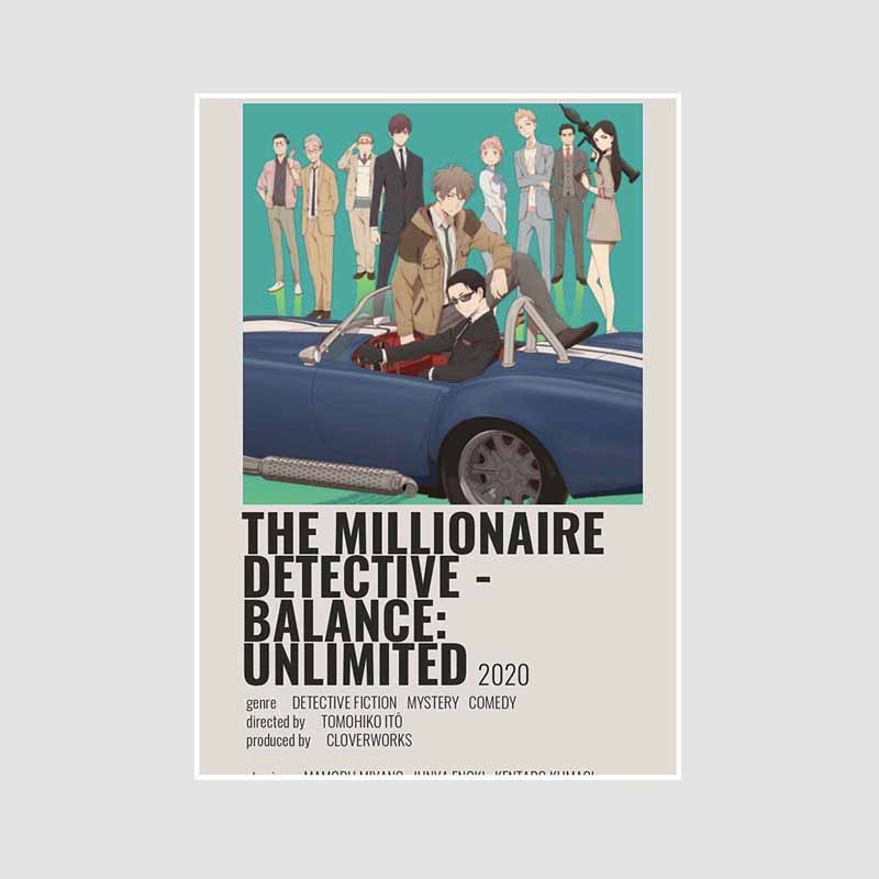 Classic Anime Collection Poster My Hero Academia Spirited Away Retro White Paper Posters Wall Prints Pictures Home Decor Room Decoration Art Painting