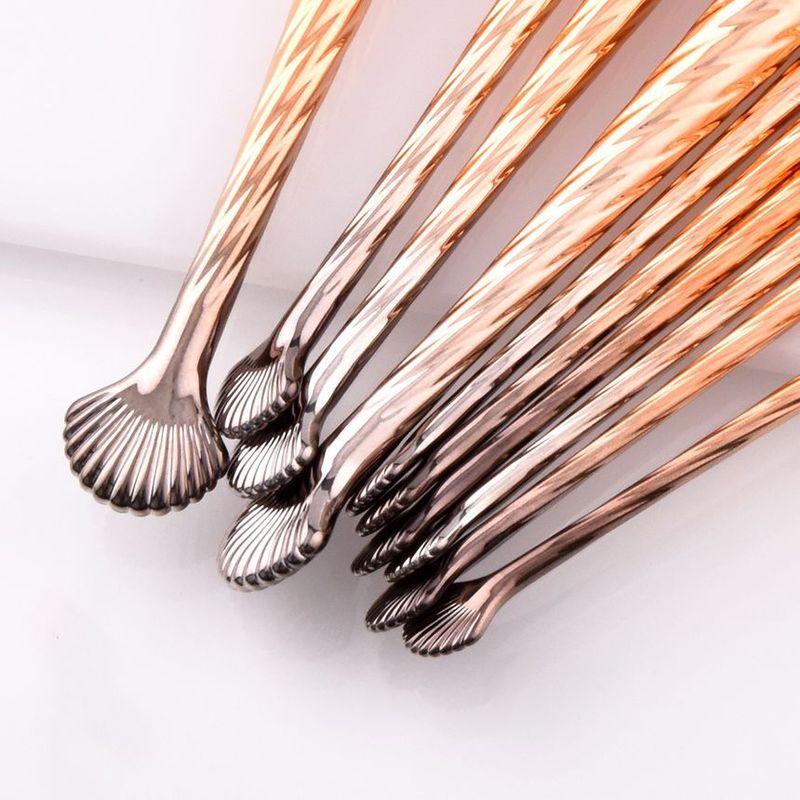 Stroke of Beauty - Set: Shell Gradient Print Makeup Brush