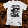 James Baldwin T-Shirt Black History Month Afrikanischer Bürgerrechtsaktivist, Baumwolle