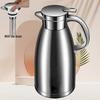 304 Stainless Steel Thermos Flask with Tea Infuser - Large Capacity Hot Water Bottle and Kettle for Home Use