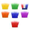 Bright Yellow Faux Furry Headbands Stretchable Design Festival Parties Supplies For Themed Parties And Performances