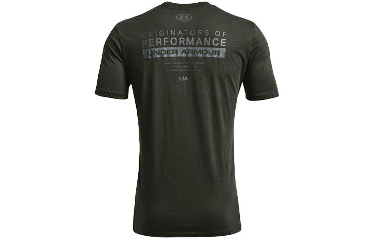 Under Armour Straight Fit T Shirt Men s Baroque Green 1352045-310 XXL