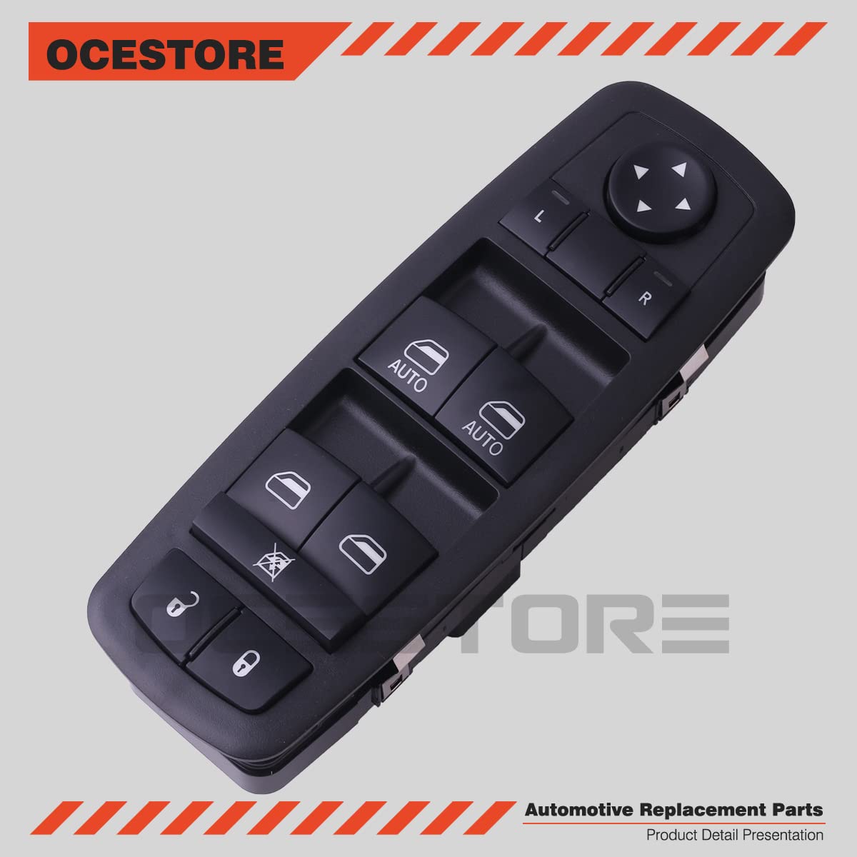 OCESTORE Master Power Window Switch 04602533AF Compatible with Journey Nitro Liberty Master Power Window Switch 04602533AE 04602533AD 04602533AC