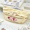 Stylish High Volume Pencil Organizer With Lace Edge For Girls And Teens