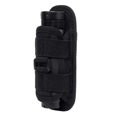YAPJEB Lichttasche Molle Lichtetui Molle Taschenlampenhalter Gürtel Lichtholster EDC-Tasche Militärische taktische Taschenlampentasche Rucksackzubehör (01