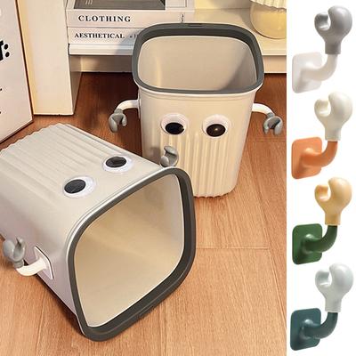 Crochet créatif multi-usages, mignon, autocollant, décoratif, en forme de main et de pied, pour boîte à mouchoirs ou poubelle