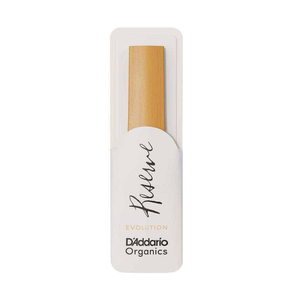 WoodWinds Reed for Bb Clarinet USDA Organic Certified RESERVE EVOLUTION ODCE1035 Pack of 10 D'Addario D'Addario [Hardness 3.5] []