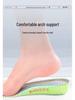 Men's & Women's Air Cushion Sports Insoles: Shock Absorbent, Breathable, Odor Resistant, Height Boosting for Basketball & Running