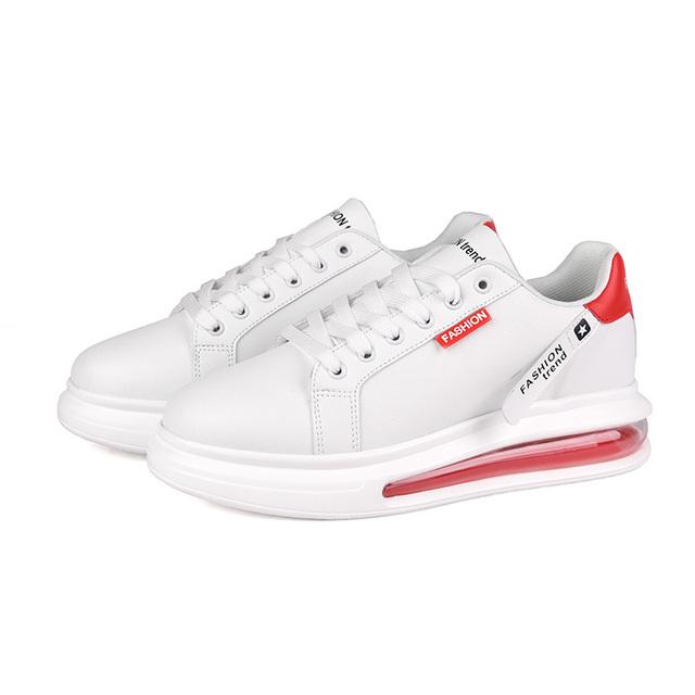 Tenisky Pánské Módní Ležérní Boty Pánské Dědovské Boty Kontrastní Barva Spojování Trend Všestranné Pánské Boty Pánské Malé Bílé Boty