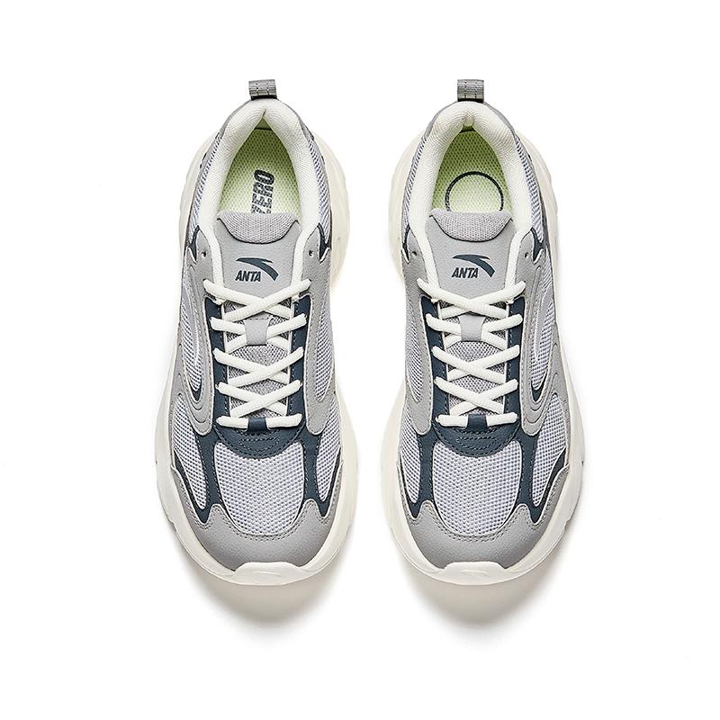 Anta Zapatillas de Hombre Retro de Suela Gruesa, Transpirables, de Caña Baja, para Papá, 112548893-3