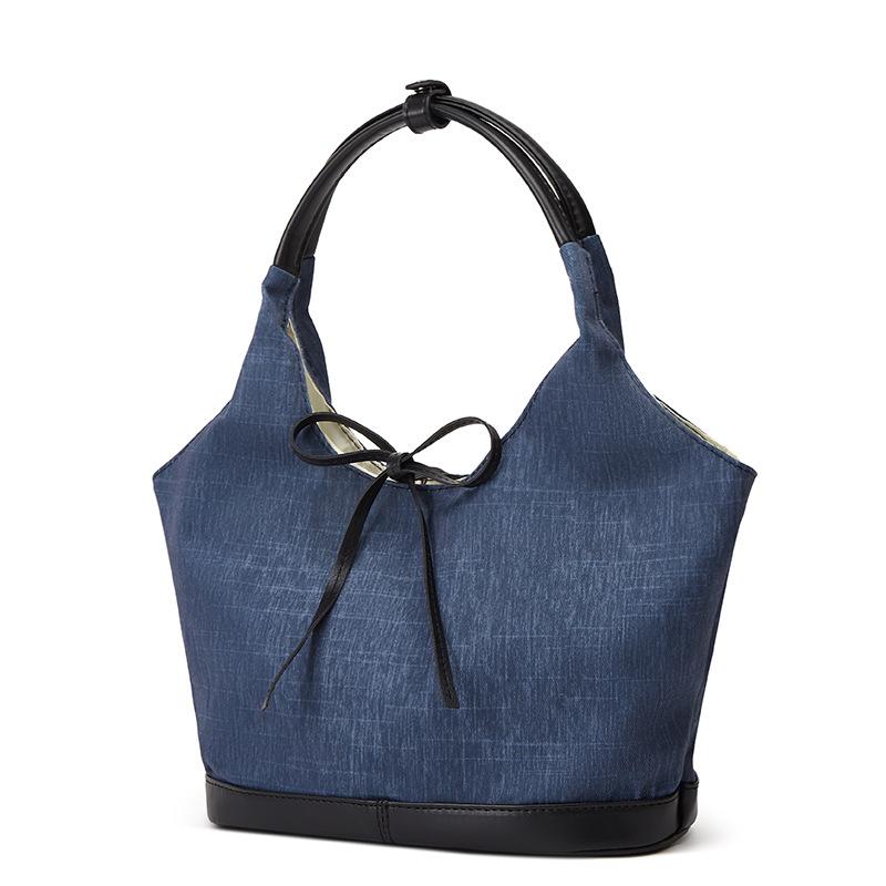 Retro Tasche Damen Tragetasche mit großem Fassungsvermögen Pendler Handtasche Schultertasche