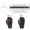 SFK New Motorcycle Gloves Full Finger Summer Mesh Breathable Knob Adjust Riding Protection Non-slip Wear-resistant Touch Screen