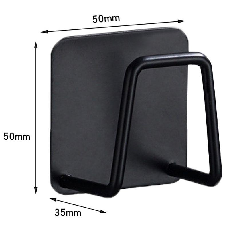 Suport pentru burete din oțel inoxidabil Cârlig de perete de bucătărie Suport de perete Organizator de bucătărie