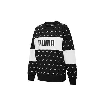 Crew Neck Long Sleeve American Sweatshirt Women Sweatshirt Black 598241-01