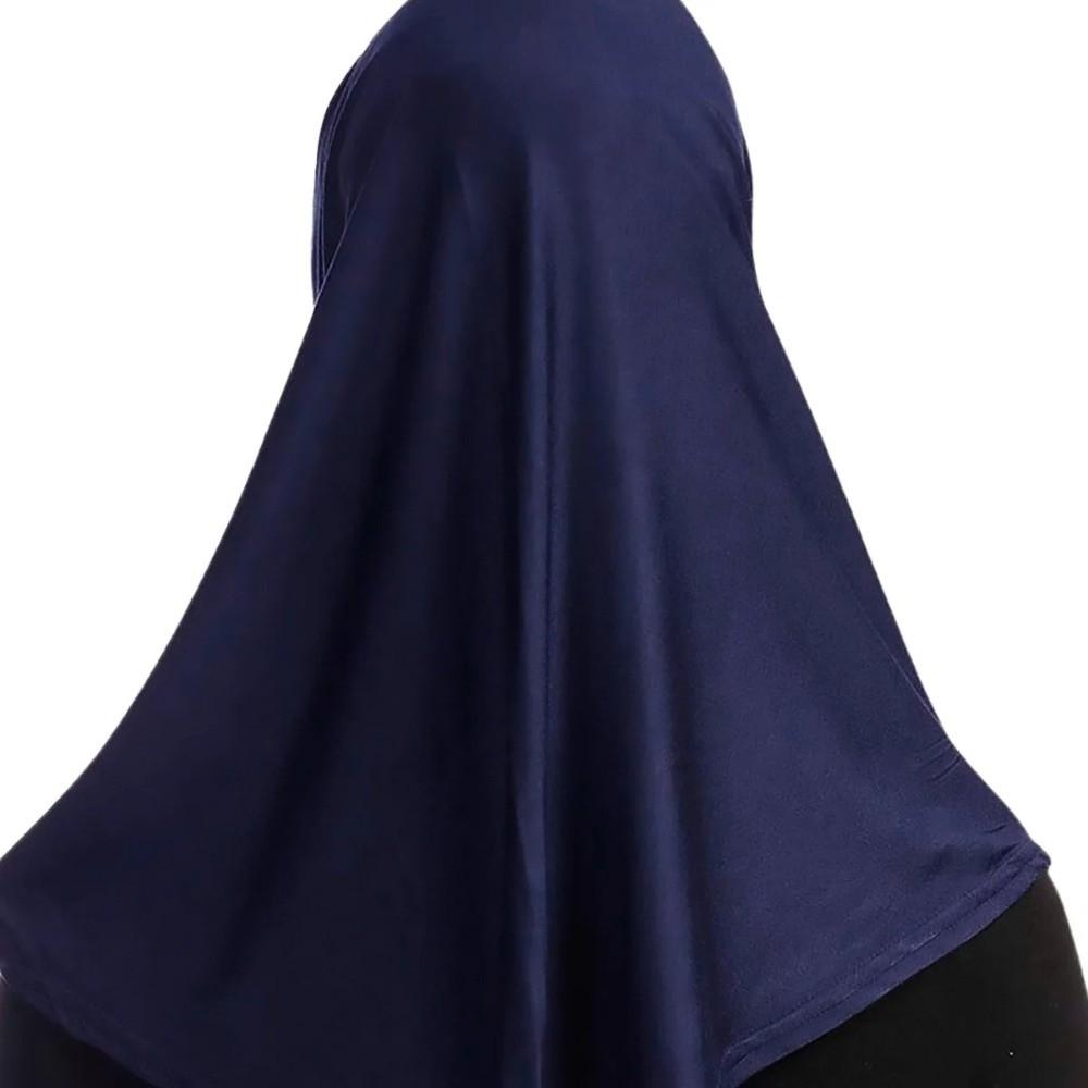 Lightweight Instant Hijab Breathable Full Neck Cover Turban Modest Fashion Sports Headscarf  Women