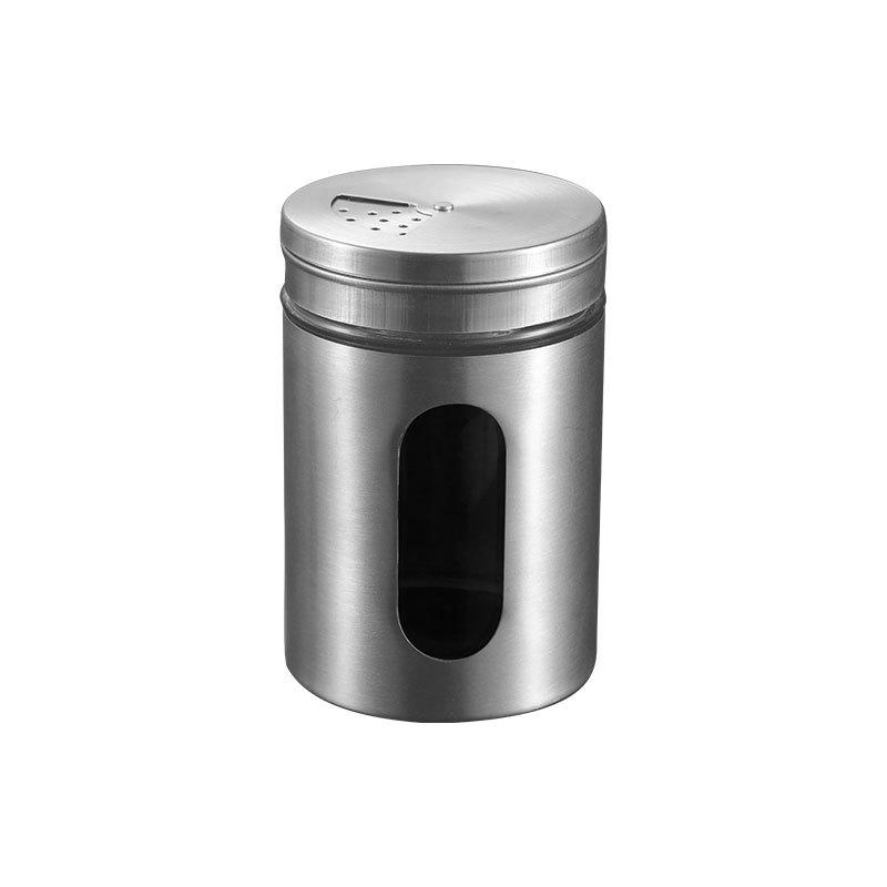 304 stainless steel household seasoning tank, barbecue tool, pepper seasoning bottle, multi-purpose seasoning bottle, toothpick holder.