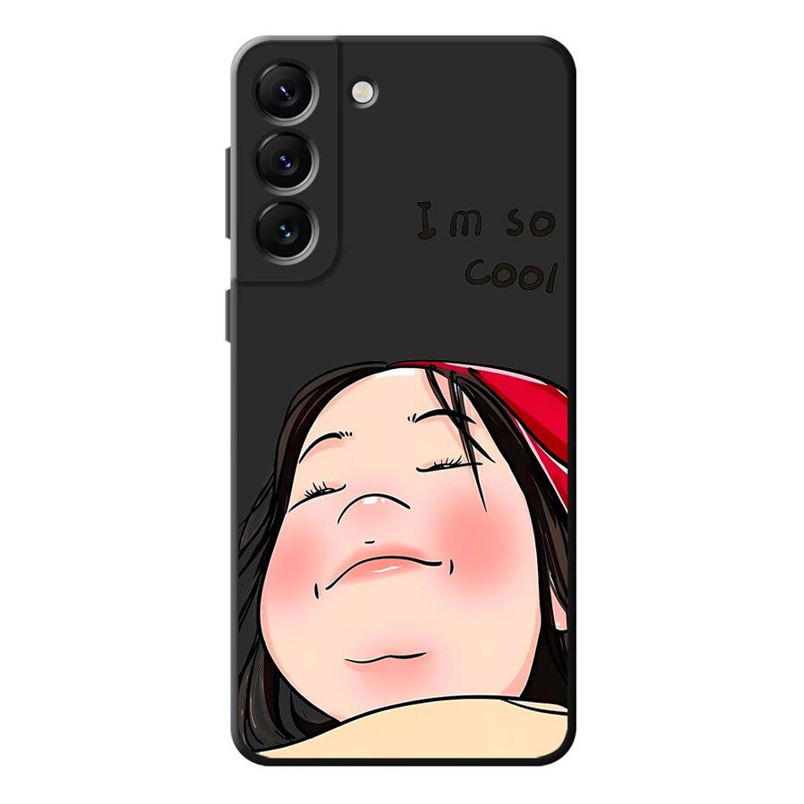 Funny Cute Girl Boy Design Phone Case for Samsung Galaxy S24 Ultra S21 5G S22 Plus S23 Ultra S21 FE S20 S23 FE S21 Silicone
