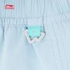 LI-NING Girls' Ice-Feel Sun Protection Woven Sports Shorts