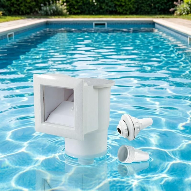 Complete Swimming Pool reader Set possesses Basket Gate And Vacuum Plate For Easy Installation And Good Maintenance