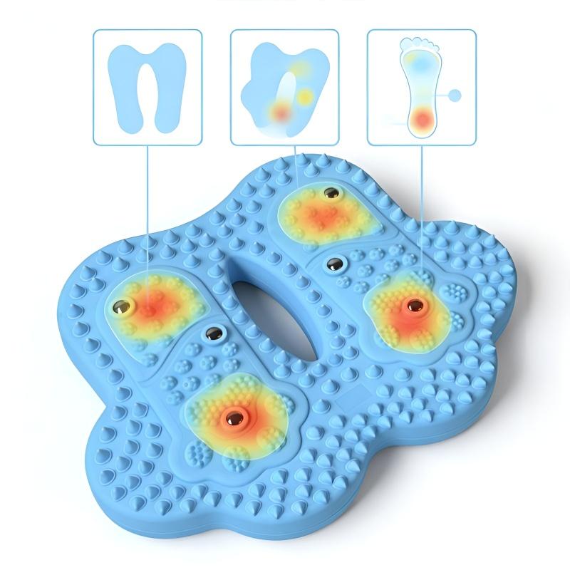 Home Foot Cat Claw Massager Acupressure Mat with Magnetic Stone Anti-Slip Footpad Relief Fitness Relaxation Care Tool