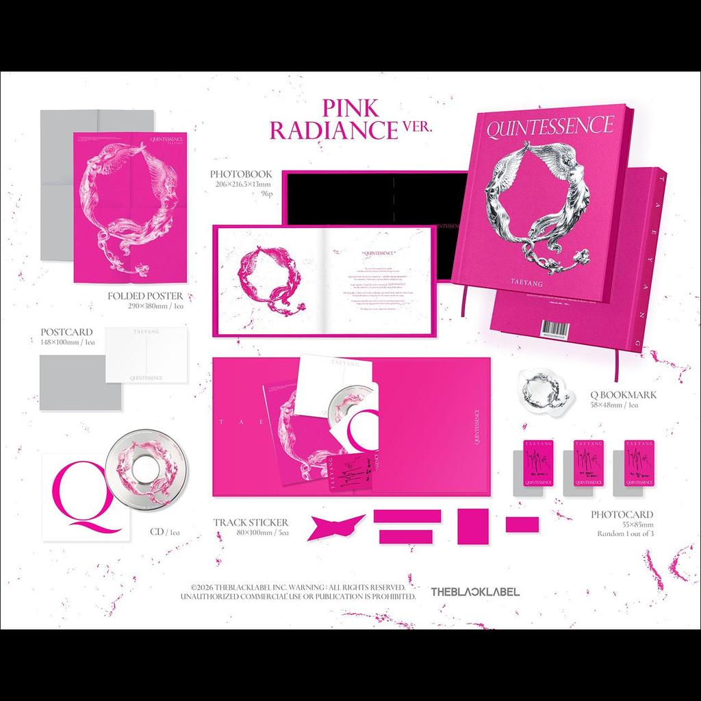 [Vorbestellung] TAEYANG (URKNALL) QUINTESSENCE Album + Kostenloses Geschenk