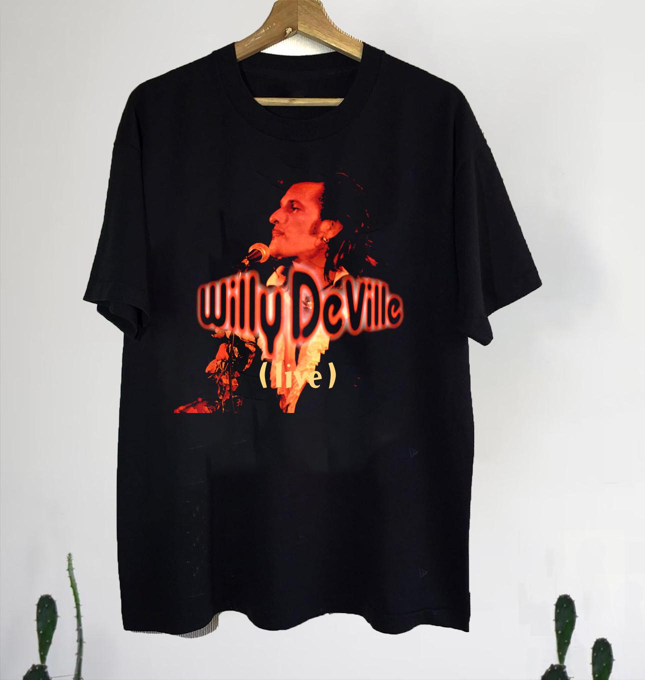 Live Willy DeVille albums Unisex Shirt Adult Tee S-5XL BL2.596 XXL