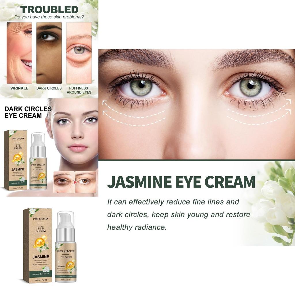 Jasmine Flower Anti-aging Eye Cream For Fine Lines And Puffiness Hydrating Complexion