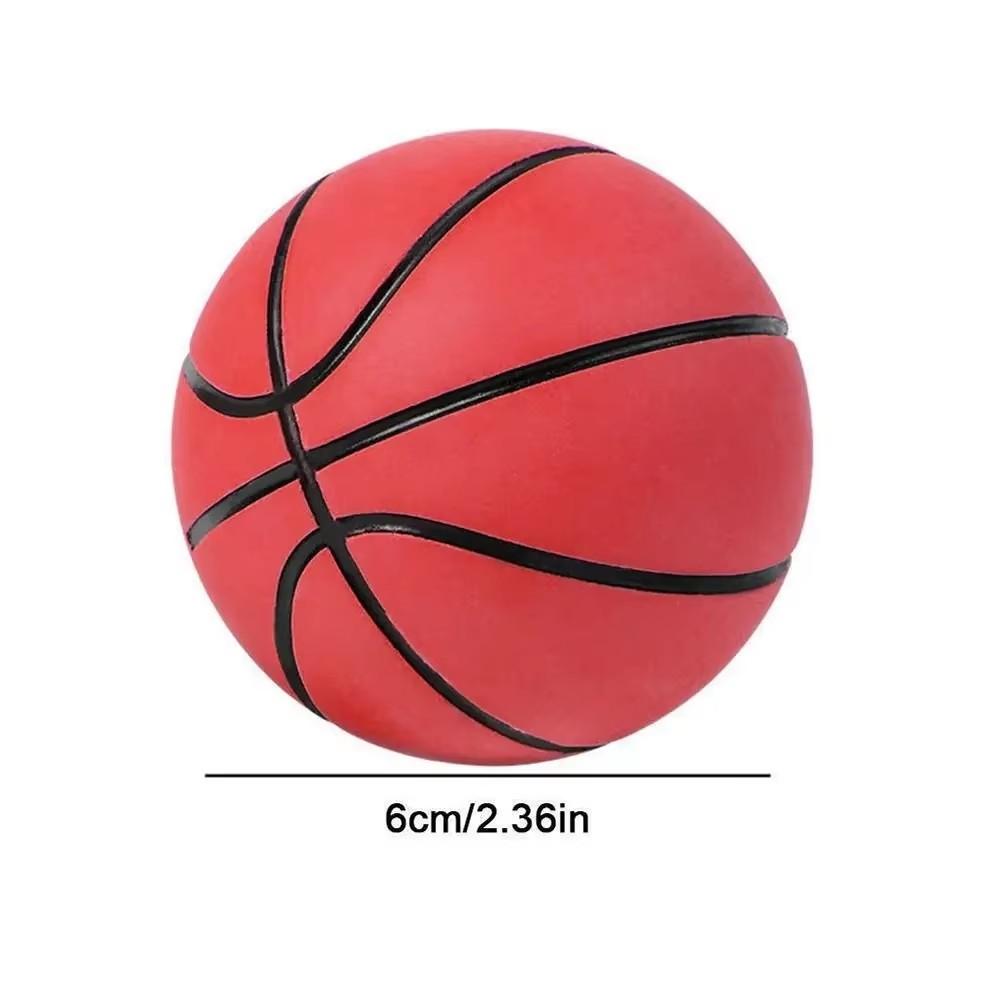 Mini 6CM Rubber Small Basketball Super High Elastic Foam Decompression Hollow Elastic Ball Children Decompression Toy Mini Gift