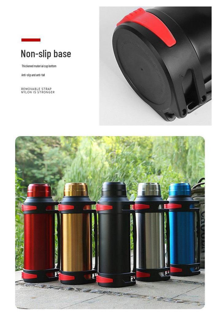 XL Insulated Mug for All, Large Capacity Outdoor Portable Thermos, Hot Water Bottle, Stainless Steel Cup