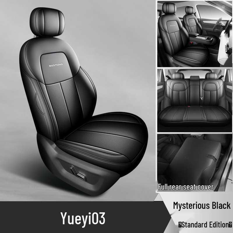 Breathable, perforated car seat covers for the 2025 Bestune Yueyi 03.