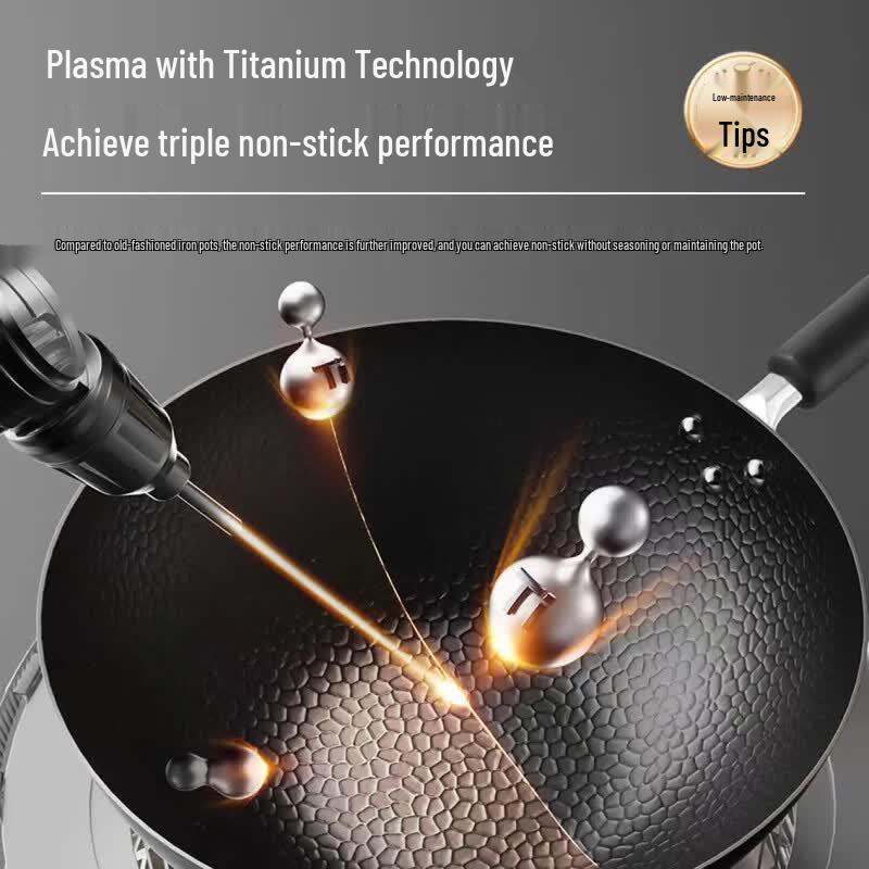SUPOR HC30 Plasma Titanium Non-Stick Wok