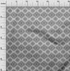 oneOone Cotton Flex Gray Fabric Asian Ikat Craft Projects Decor Fabric Printed By The Yard 40 Inch