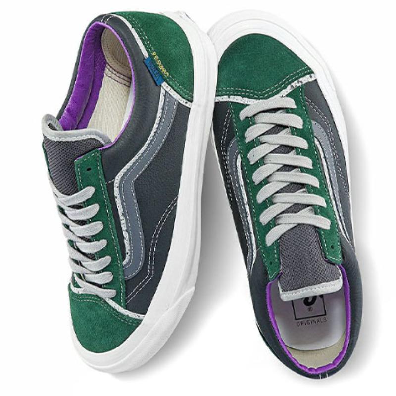 Vans Og Style 36 Ul Lx 'Black Green' Sneakers VN0A5FBXBLK