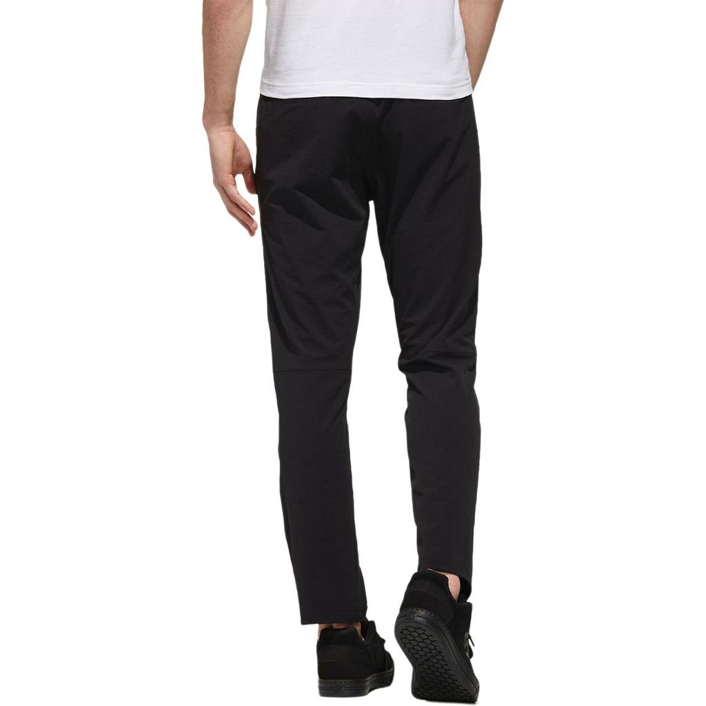 adidas Solid Color Straight Leg Sports Casual Pants Men Bottoms Black EH4942