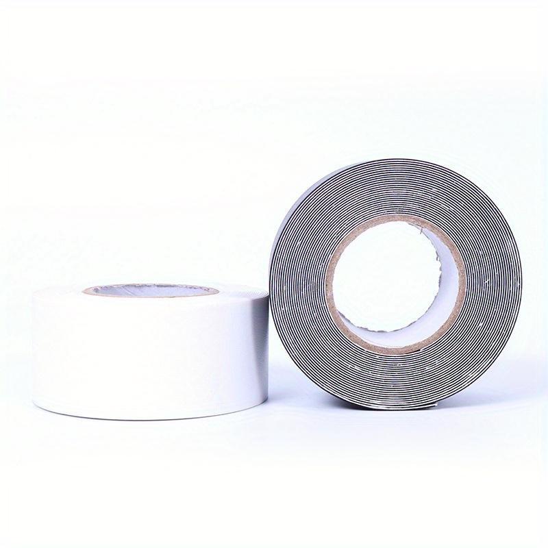 

Tennis Racket Head with Protective Frame and Protective Frame Strip To Prevent Scratches and Bumps From New Rackets, Black and White Large Rolls белый