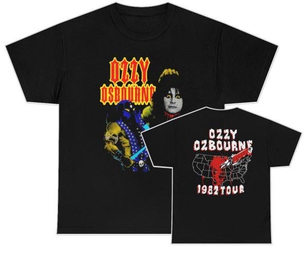 

26 Ozzy Osbourne 1982 American Tour Shirt Unisex T-Shirt XXXXL
