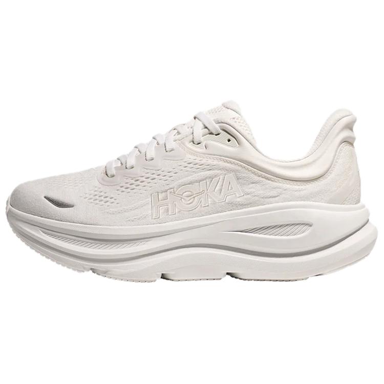 HOKA  Bondi 9 Wide Triple White Women Sneakers 1162014-WWH